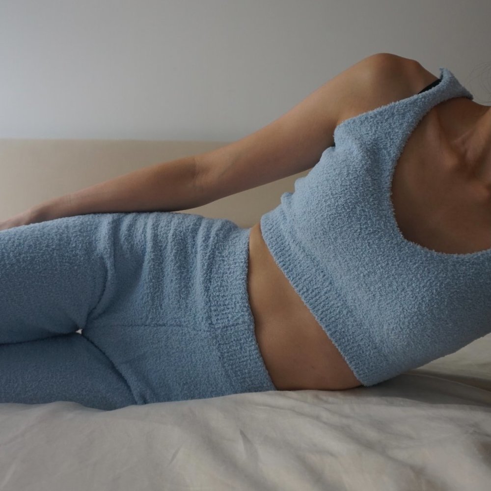 Luna Loungewear Set (Blue)